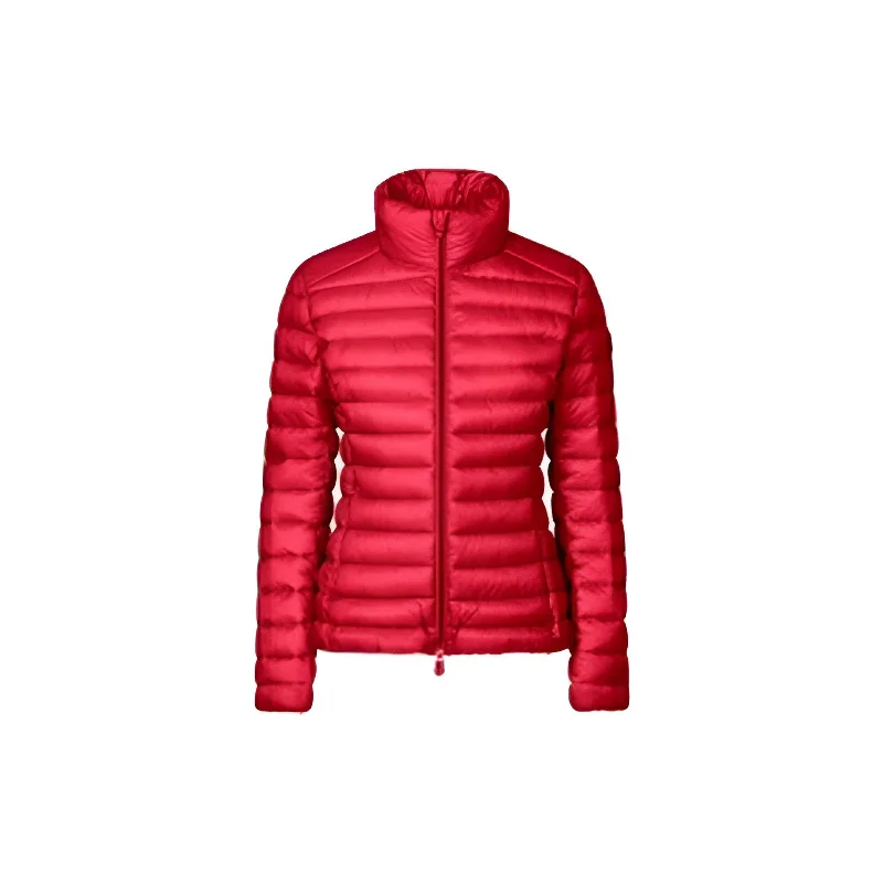 Value Deals Women's Carly Puffer Jacket in Tango Red