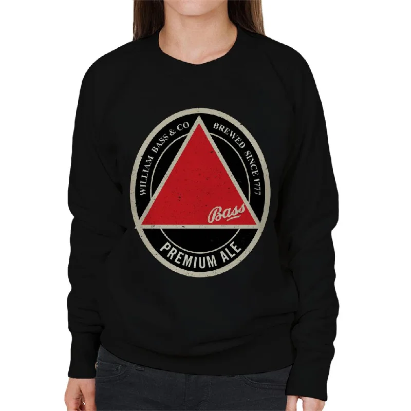 breathable workout hoodieBass Red Triangle Label Women's Sweatshirt