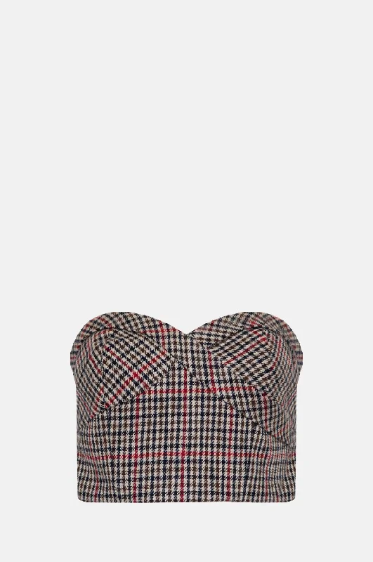Special Savings Scottie Top Clarence Houndstooth