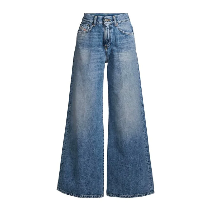 Instant Discount Diesel 1978 D-AKEMI L.30 TROUSERS-A03625 DENIM