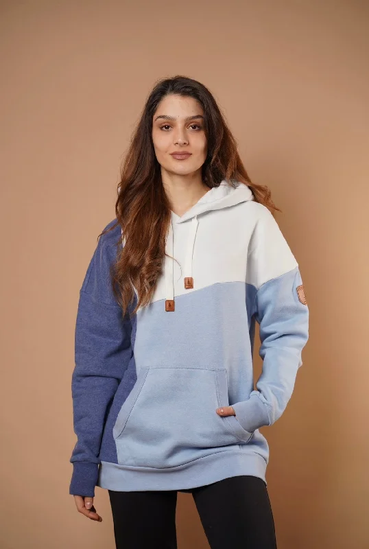 Best Deals Nola Chambray Mix Hoodie