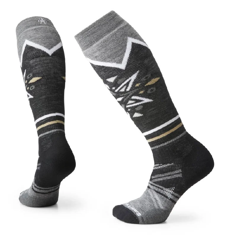 Online Specials Smartwool Ski Full Cushion Mountain Snowflake Pattern Womens Snow Sock 2023
