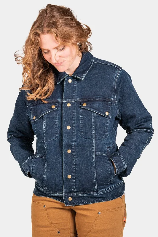 Act Now Women's Thermal Trucker Jacket