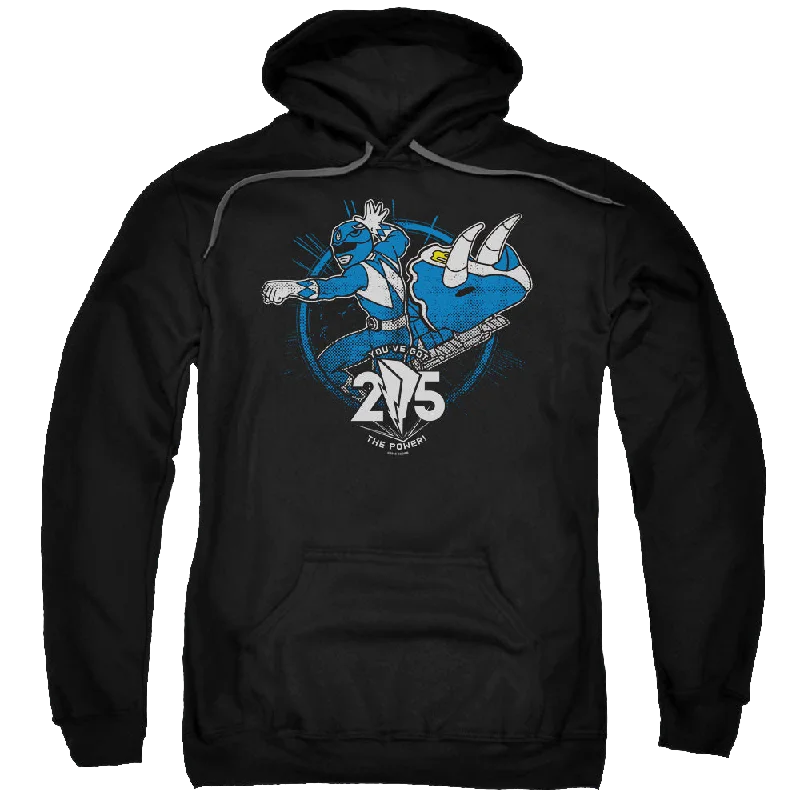 stylish hoodieMighty Morphin Power Rangers Blue 25 - Pullover Hoodie