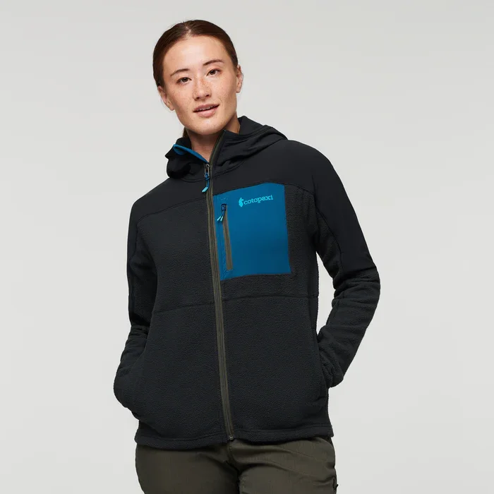 Discount Days Women's Abrazo Hooded Full-Zip Fleece Jacket
