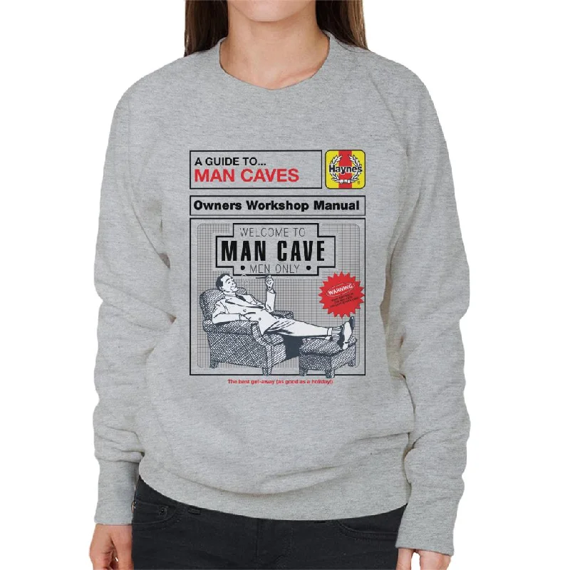 breathable gym hoodieHaynes Man Caves Owners Workshop Manual Women's Sweatshirt