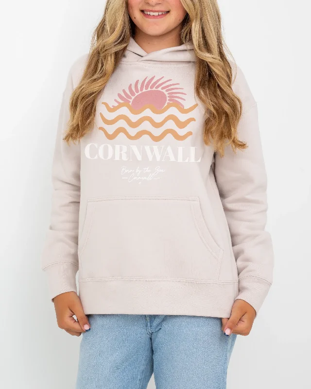 Shop and Save Cornwall Hoodie in Bone