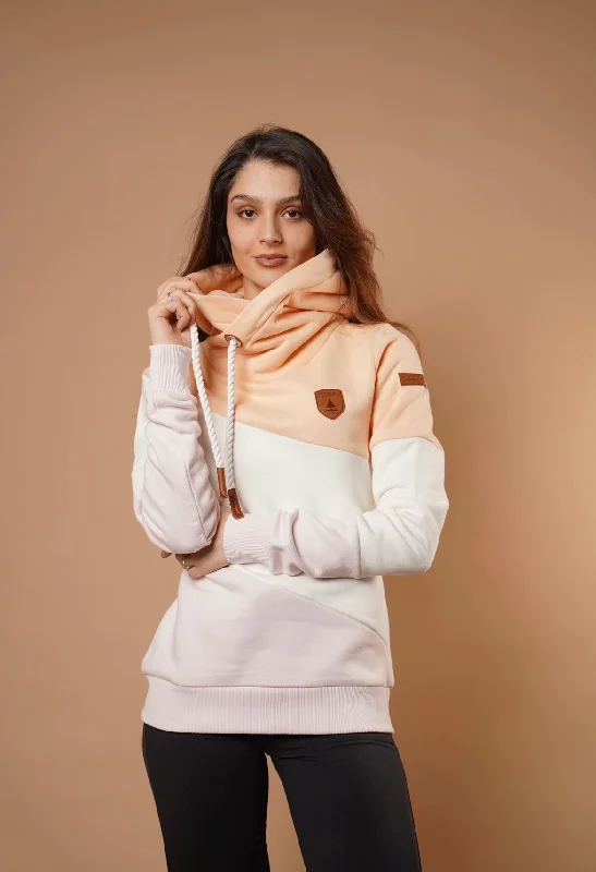 Massive Deals Selene Peach Mix Hoodie