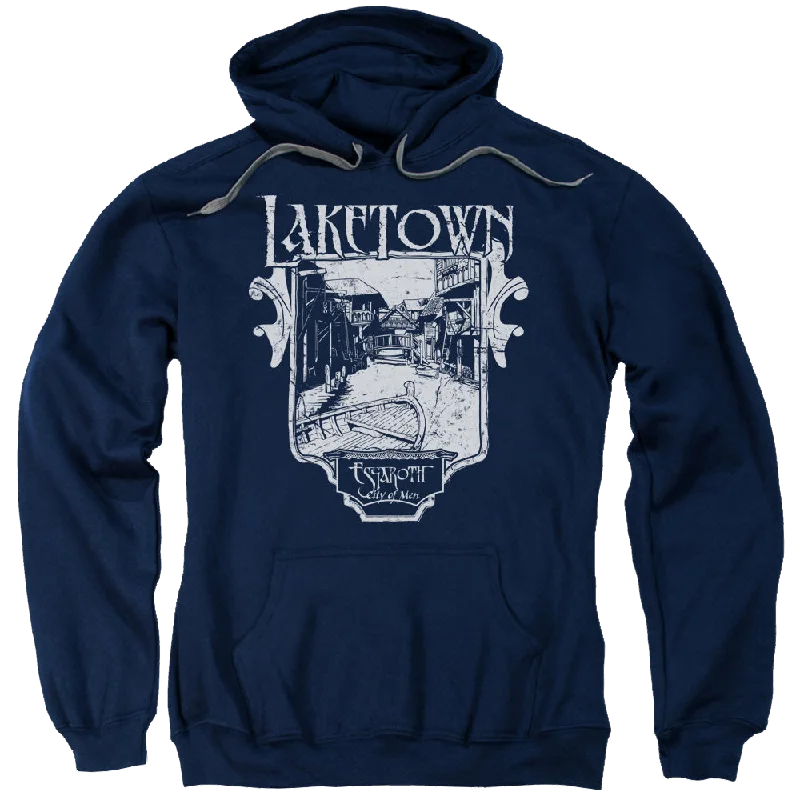 Best Bargains Hobbit Movie Trilogy, The Laketown Simple - Pullover Hoodie