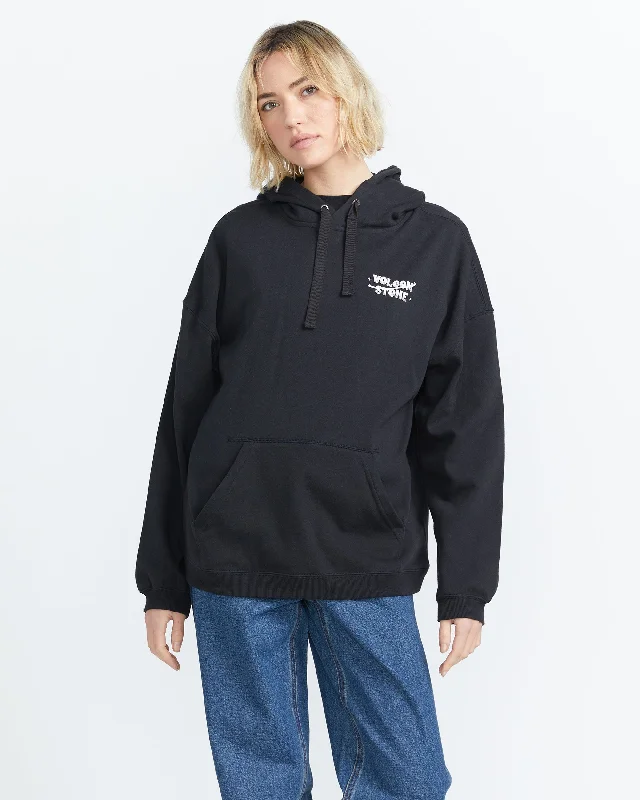 Instant Discount Gold In Hour Hoodie - Black