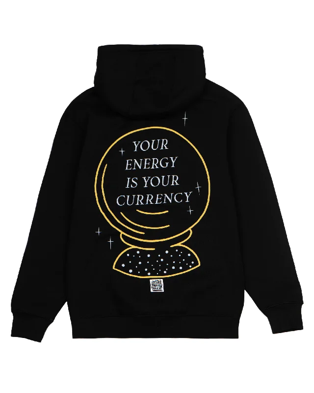 Price Cut Women's Energy Is Currency L/S Pullover Hoodie