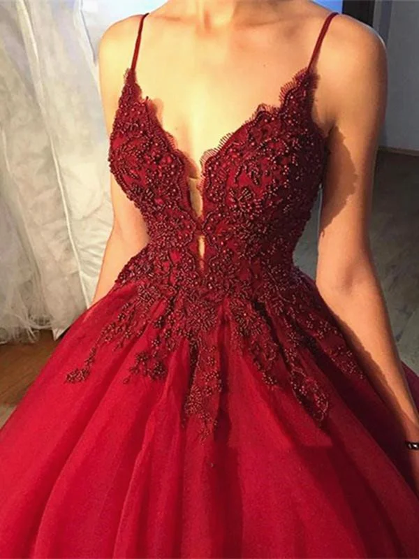 formal dressformal dressCustom Made Beaded V Neck Burgundy Prom Dress with Lace Flowers, Burgundy Formal Gown