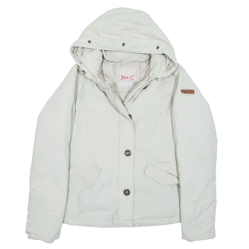 Best Deals RIFLE Parka Jacket Grey Womens S