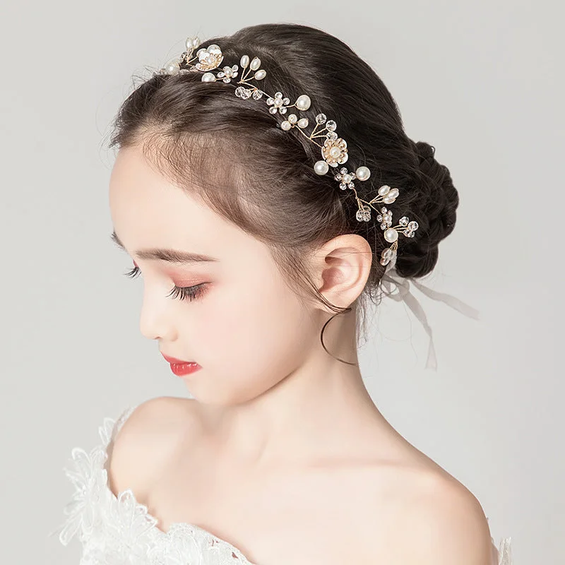 puff sleeve dresspuff sleeve dressWedding Hair Accessories for Kids, Flower Girl Hair Accessory, Princess Headpiece Flower Girl Headpiece  Accessories for Birthday Party 636989440780