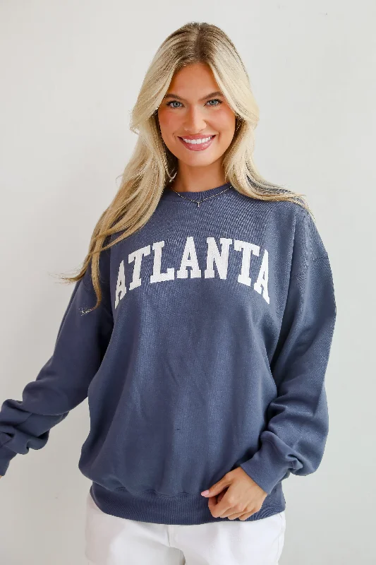 Special Discount Atlanta Embroidered Sweatshirt
