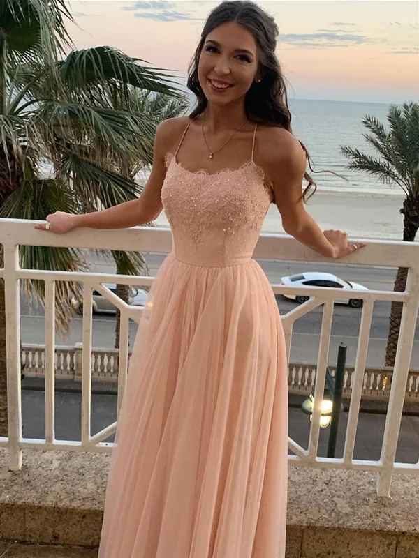 Deal Alert A Line Backless Pink Lace Long Prom Dresses, Pink Lace Formal Dresses, Pink Evening Dresses SP2067 Deal Alert A Line Backless Pink Lace Long Prom Dresses, Pink Lace Formal Dresses, Pink Evening Dresses SP2067