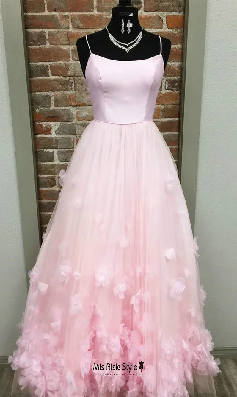 comfy dresscomfy dressLight Pink Floral Skirt Prom Dress