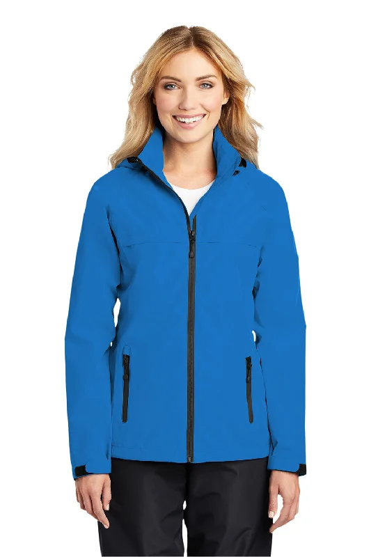 Online Specials Port Authority Womens Torrent Waterproof Full Zip Hooded Jacket - Direct Blue