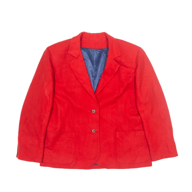 Hot Deal PENDLETON Blazer Jacket Red Wool 90s Womens L