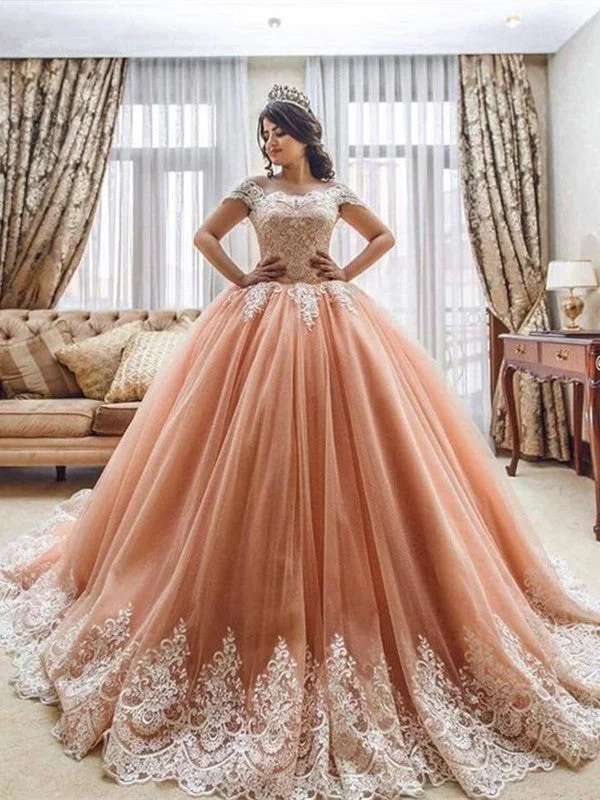 lace-up dresslace-up dressPink Off Shoulder Lace Prom Dresses, Pink Lace Prom Gown, Evening Dresses