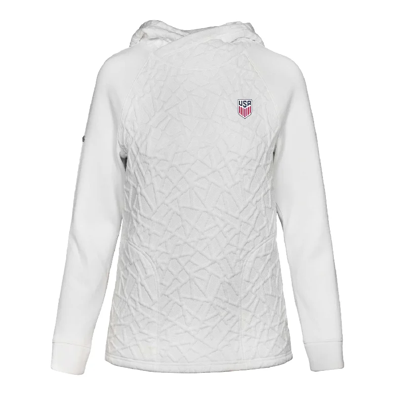 Deal Alert Women's Levelwear USMNT Kenzie White Hoodie