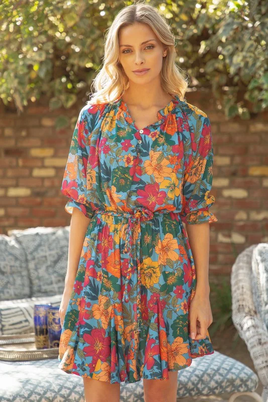 summer floral dresssummer floral dress"Braid"