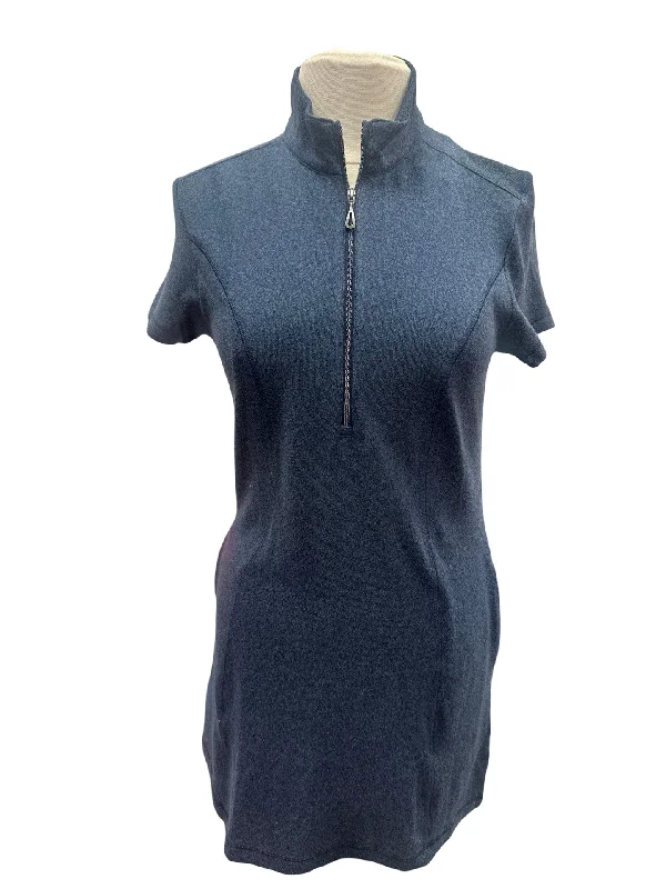 elegant dresselegant dressGreg Norman Elodie Half-Zip Dress - Navy Heather - Medium