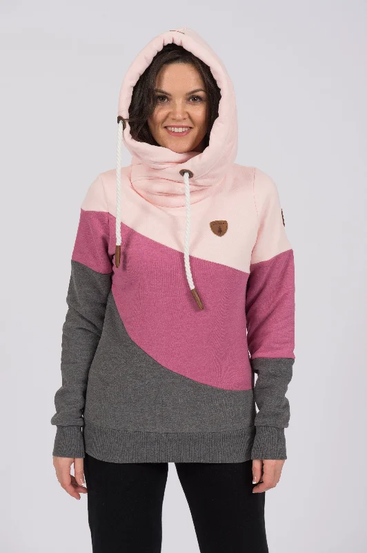 Daily Deals Selene Cassis Mix Hoodie