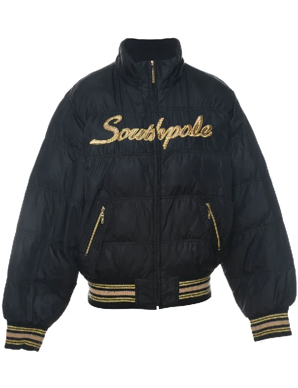 Year-End Clearance Zip Front Puffer Jacket - XL