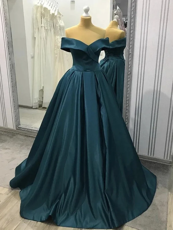 Price Rollback Off Shoulder Blue-Green Long Prom Dresses, Off Shoulder Green Formal Evening Dresses, Off Shoulder Prom Gown Price Rollback Off Shoulder Blue-Green Long Prom Dresses, Off Shoulder Green Formal Evening Dresses, Off Shoulder Prom Gown