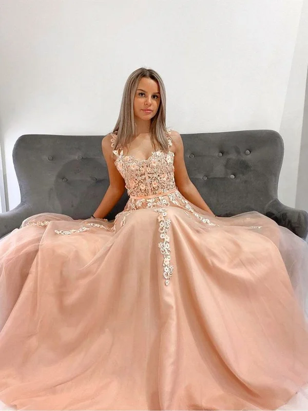 Bonus Savings Double Straps Champagne Lace Long Prom Dresses, Long Champagne Lace Floral Formal Dresses, Champagne Evening Dresses Bonus Savings Double Straps Champagne Lace Long Prom Dresses, Long Champagne Lace Floral Formal Dresses, Champagne Evening Dresses