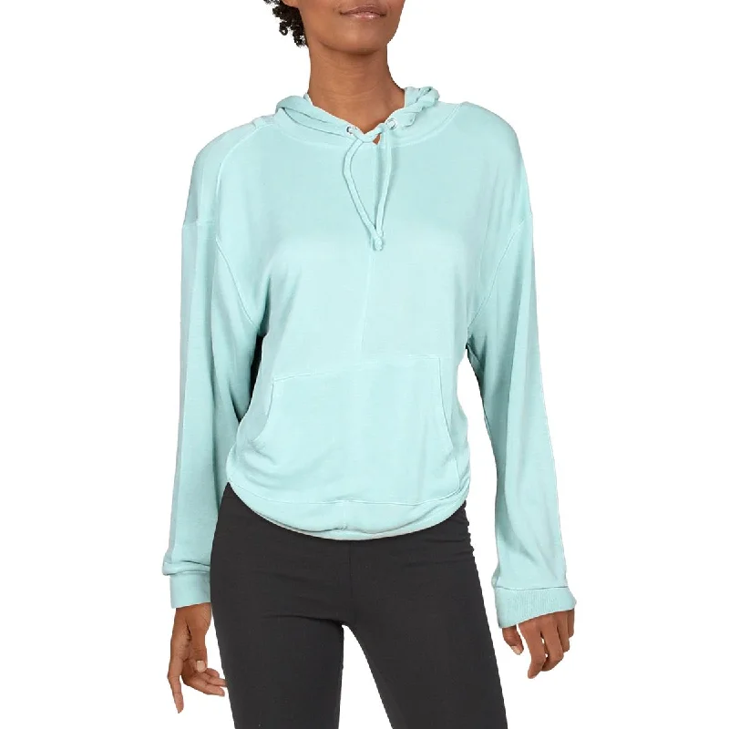 Deal Mania Free People Womens Back Into It Fitness Running Hoodie