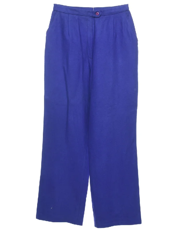 Loyalty Reward Purple Casual Trousers - W28 L30