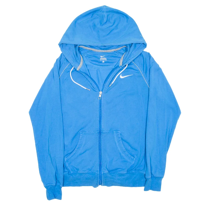 Deep Discounts NIKE Track Jacket Blue Womens M