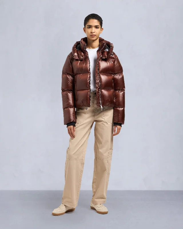 Bargain Blast Moonstone Down Puffer Coffee