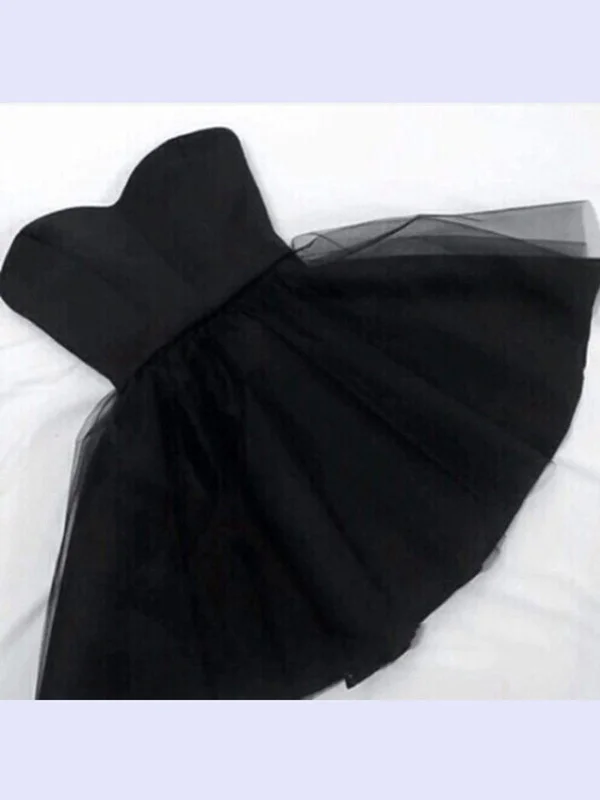 Members Only A Line Sweetheart Neck Short Black Prom Dresses, Short Black Homecoming Dresses, Graduation Dresses, Black Formal Dresses Members Only A Line Sweetheart Neck Short Black Prom Dresses, Short Black Homecoming Dresses, Graduation Dresses, Black Formal Dresses