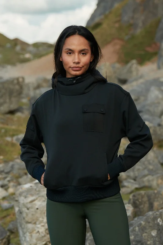 Value Deals Go Explore Hoodie  - Black