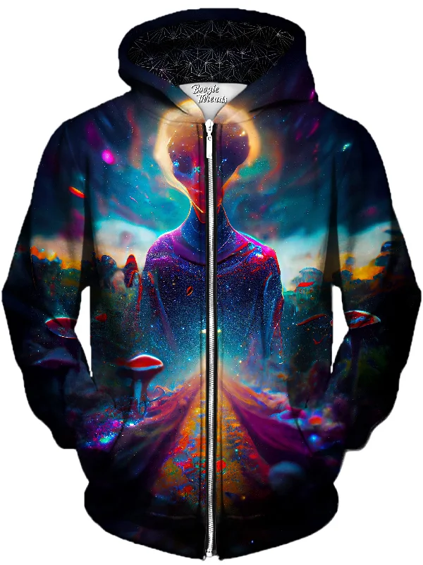 Act Fast Honesty Of Clarity Unisex Zip-Up Hoodie