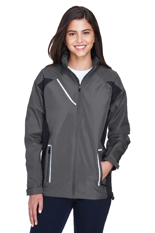One-DAY Sale Team 365 Womens Dominator Waterproof Full Zip Hooded Jacket - Graphite Grey One-DAY Sale Team 365 Womens Dominator Waterproof Full Zip Hooded Jacket - Graphite Grey