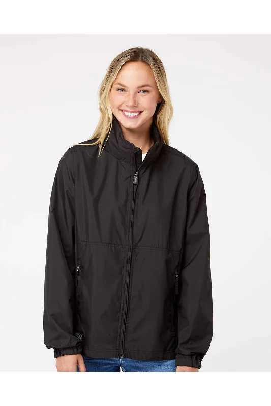 Instant Discount Dri Duck Womens Riley Packable Water Resistant Full Zip Jacket - Black Instant Discount Dri Duck Womens Riley Packable Water Resistant Full Zip Jacket - Black