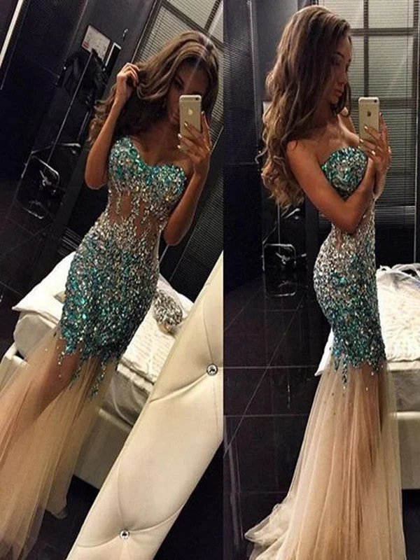 comfy dresscomfy dressCustom Made Sweetheart Neck Mermaid Long Prom Dresses, Mermaid Floor Length Formal Dresses