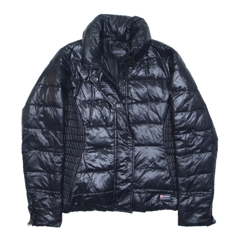 Major Savings LOTTO Puffer Jacket Black Nylon Womens XL