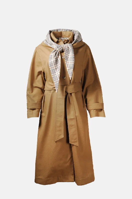 Early Access Beatriz Plaid Suiting L/Slv Belted Coat Multi