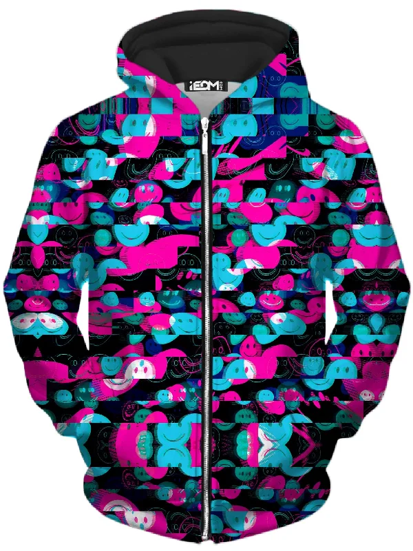 Weekend Deal Smiles of Nightmares Past Unisex Zip-Up Hoodie