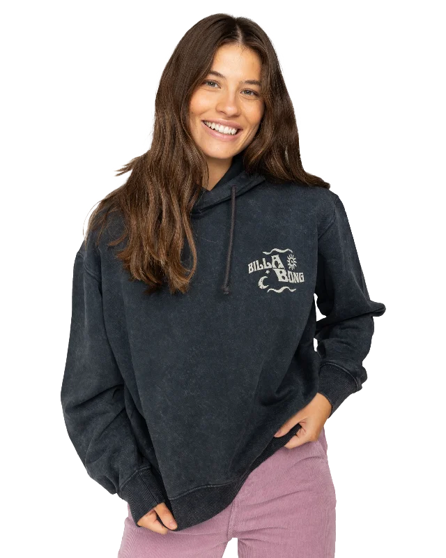 Huge Savings Snake Mantra Hoodie in Off Black