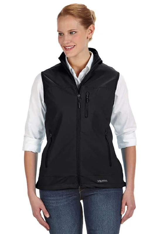 Get It Before It’s Gone Marmot Womens Tempo Water Resistant Full Zip Vest - Black - Closeout Get It Before It’s Gone Marmot Womens Tempo Water Resistant Full Zip Vest - Black - Closeout