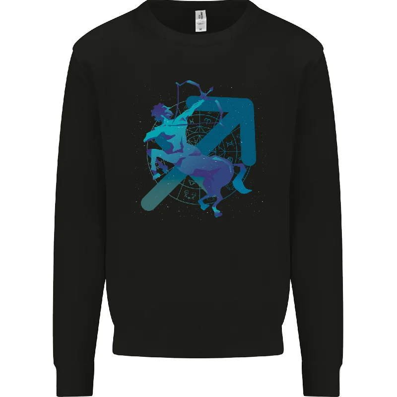 YEAR-End Sale A Masculine Sagittarius Star Sign Design Mens Sweatshirt Jumper