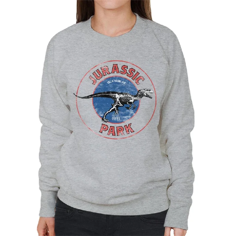 contemporary fitness sweatshirtJurassic Park Isla Nublar Women's Sweatshirt