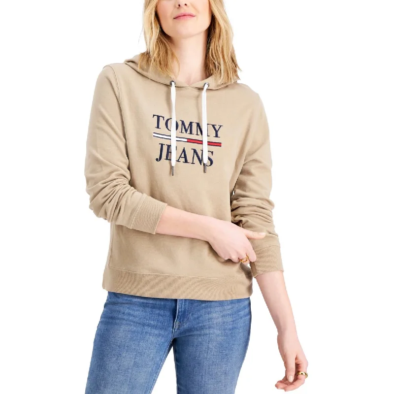 Price Smash Tommy Jeans Womens Logo Comfy Hoodie