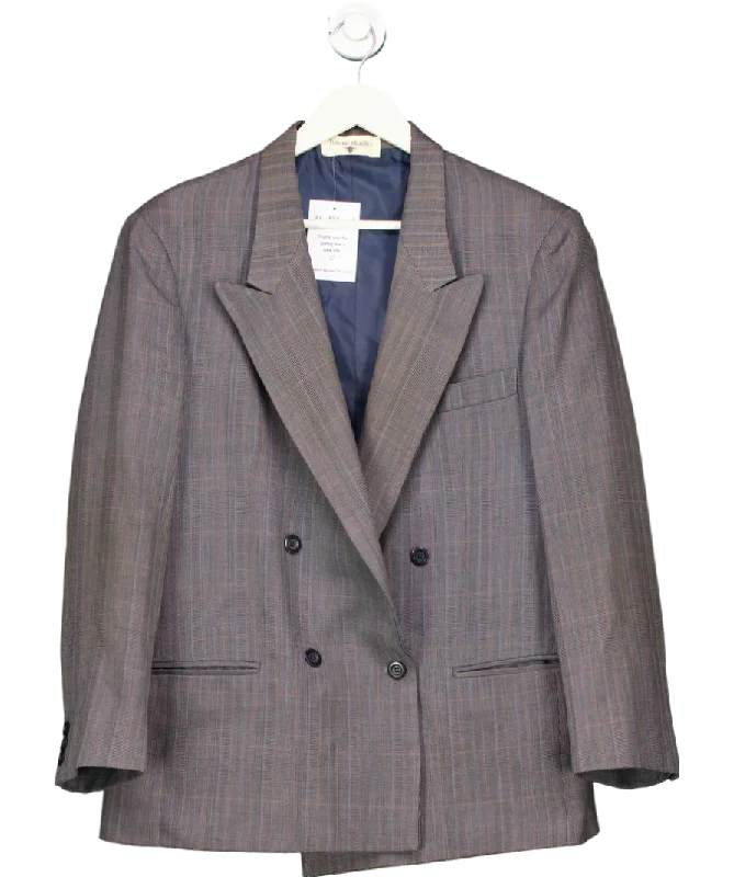 Final Clearance Havre Studio Grey Double Breasted Blazer